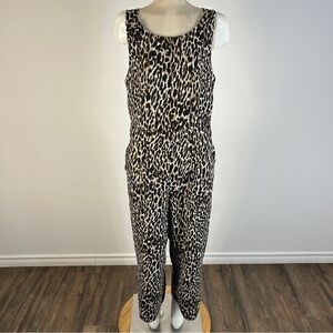 ❤️ Banana Republic Leopard Print Jumpsuit 4